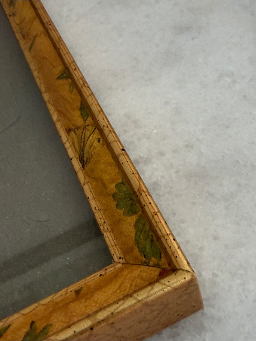 6x8 floral wood frame - Picture 3 of 10